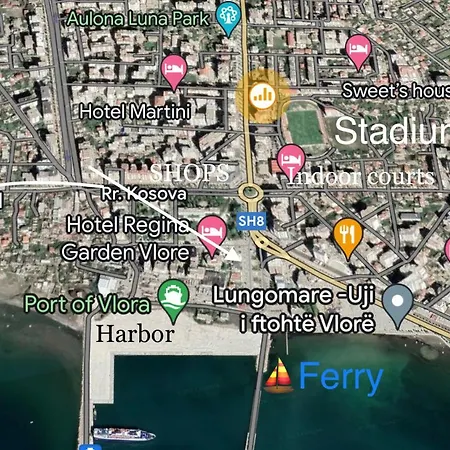 Apartamento Lovely Place. Close To & Boulevard Vlorë