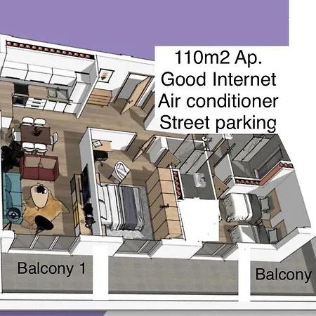 Lovely Place. Close To & Boulevard Apartment *